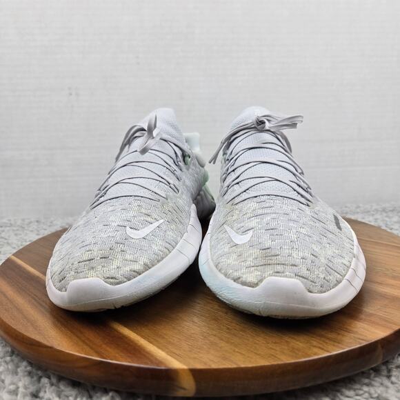 Nike Womens 10 Free RN 5.0 Pure Platinum Mint Foam Athletic Daily Running Shoe - Picture 4 of 12